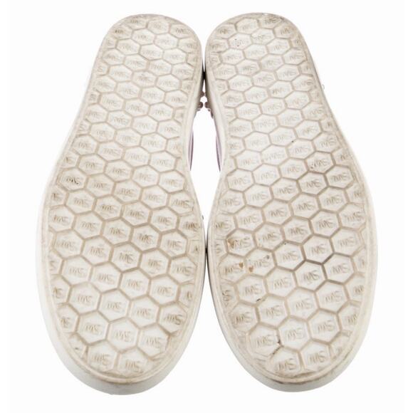 STUART WEITZMAN GOLDIE LEATHER Pearl SLIP-ON SNEAKER IN PINK 10.5 - Picture 5 of 5